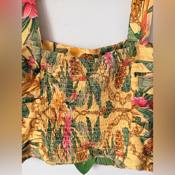 FARM RIO FLORAL TOP - Picture 11 of 12